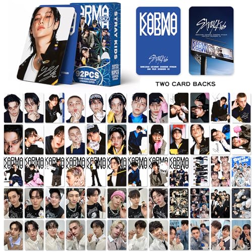 55-Piece K-Pop Album Lomo Photo Card Set with 32 Laptop Stickers