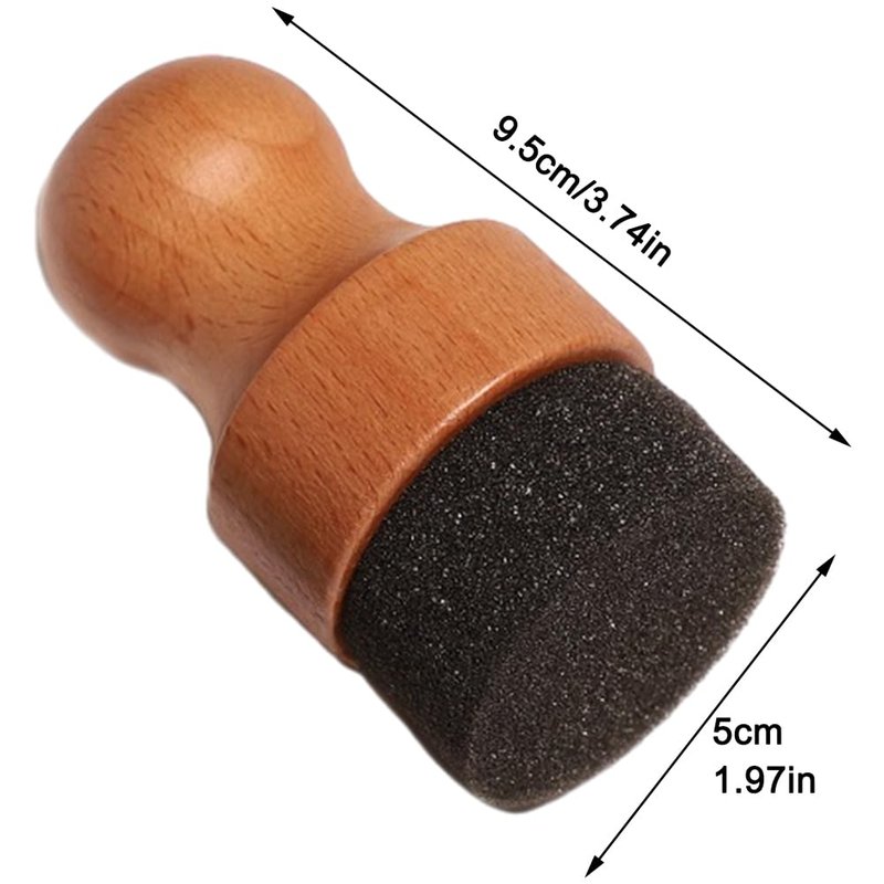 2 Pcs Cutting Board Oil Wax Applicator Set for Cutting Board,Spoons, Wooden Butcher Blocks, Wooden Worktops and Other Utensils, 5 x 5 x 9.5cm