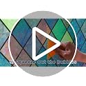Rainbow Stained Glass Window Film - 17.5" x 78.7" Static Cling