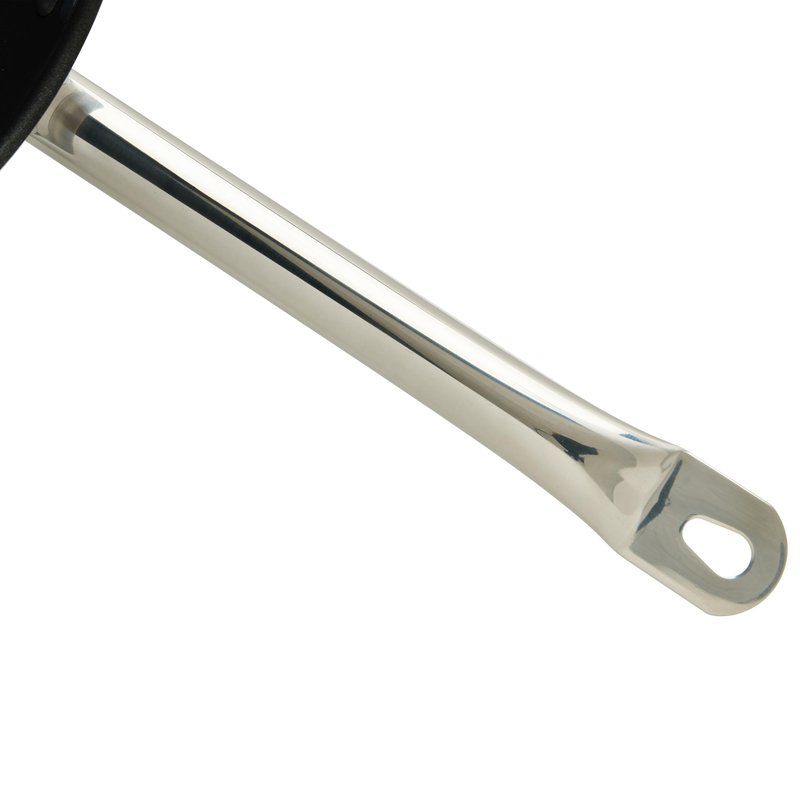 Winco Commercial-Grade Stainless Steel Fry Pan, Non-Stick, 11"