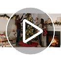 Lanpn Red Velvet Christmas Tree Skirt 24 Inch Holiday Decor with Snowflake Pattern