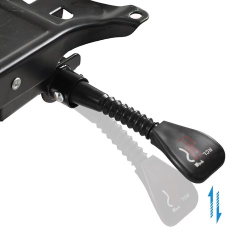 Skuehod Heavy Duty with Adjustment Backrest Tilt Replacement Office Chair Swivel Tilt Control Seat Mechanism Gas Type (6×10 Hole)