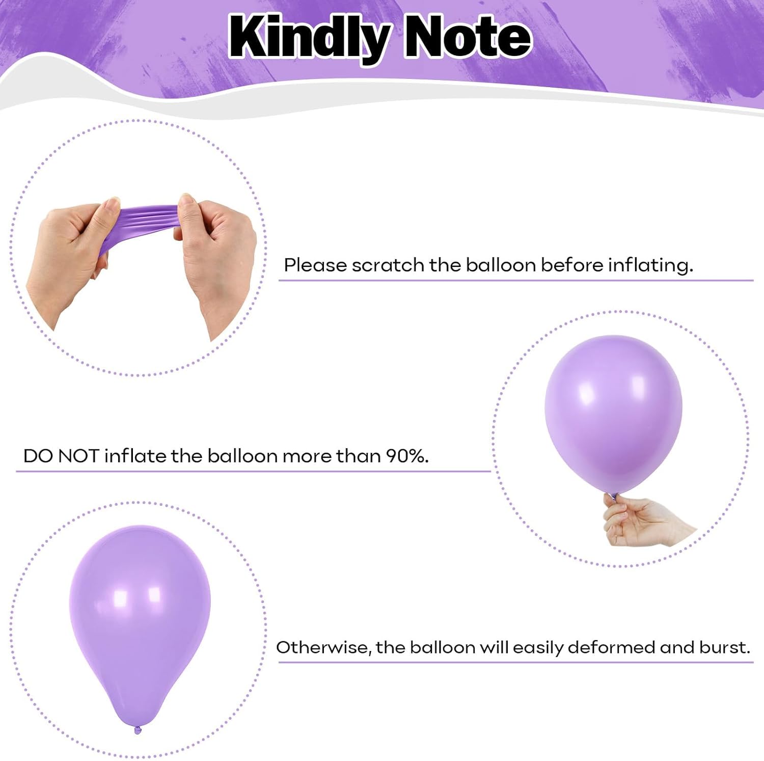 Purple Pink Balloons - 12 Inch Mermaid Halloween Set with Metallic Confetti | 35 Pcs for Parties