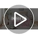 Strawberry Checkered Throw Blanket 50x60 in - Snuggle Sac Microfiber, Cozy Reversible