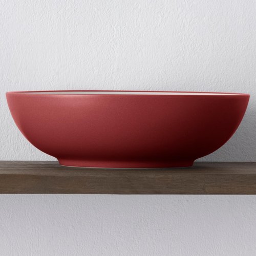 Noritake Colorwave Raspberry Round Vegetable Bowl, 9-1/2", 64 oz.