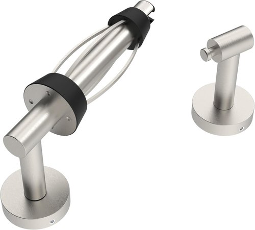 Brushed Nickel Toilet Paper Holder by [Brand Name] - Wall Mount, Easy Tear Design, SUS 304 Stainless Steel