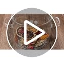 Natural Stovetop Simmer Pot Potpourri Kit with Dried Fruit and Spices