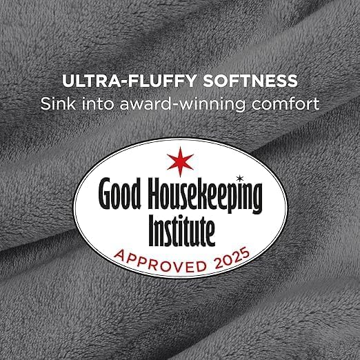 Skiennix Fleece King Size Blanket - Soft, Lightweight Plush in Light Blue | Cozy Microfiber Throw (39.4" × 59.1")