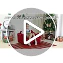 Kids 2-in-1 Foldable Sherpa Sofa Chair - Flip-Out Lounger Couch, Grey