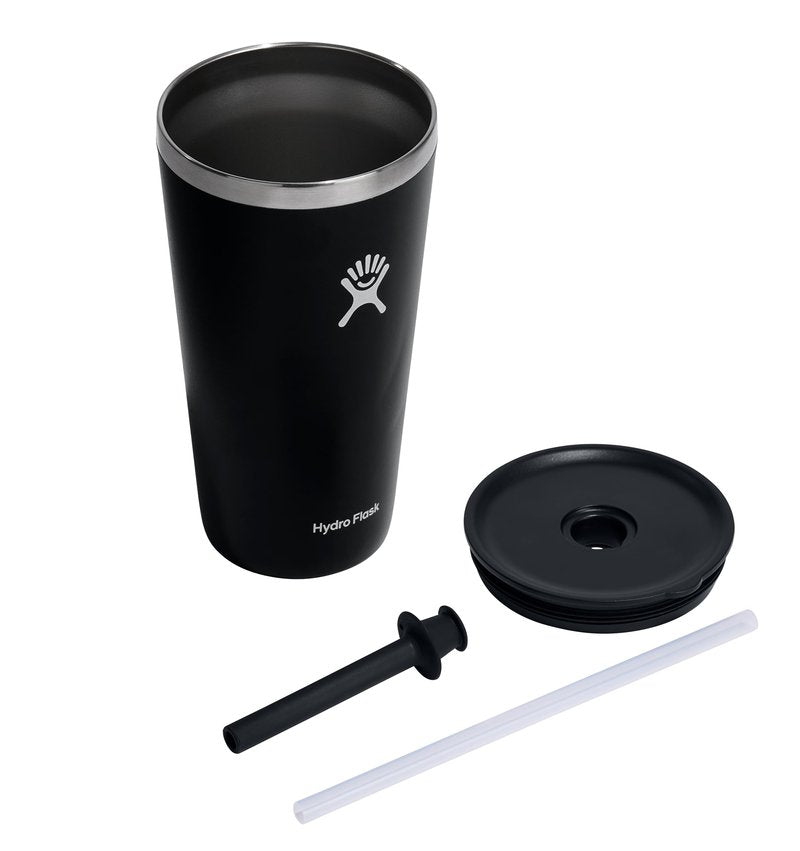 28 OZ All Around Tumbler Straw LID Black