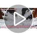 4ft Pre-Lit White Artificial Christmas Tree with Warm White Lights