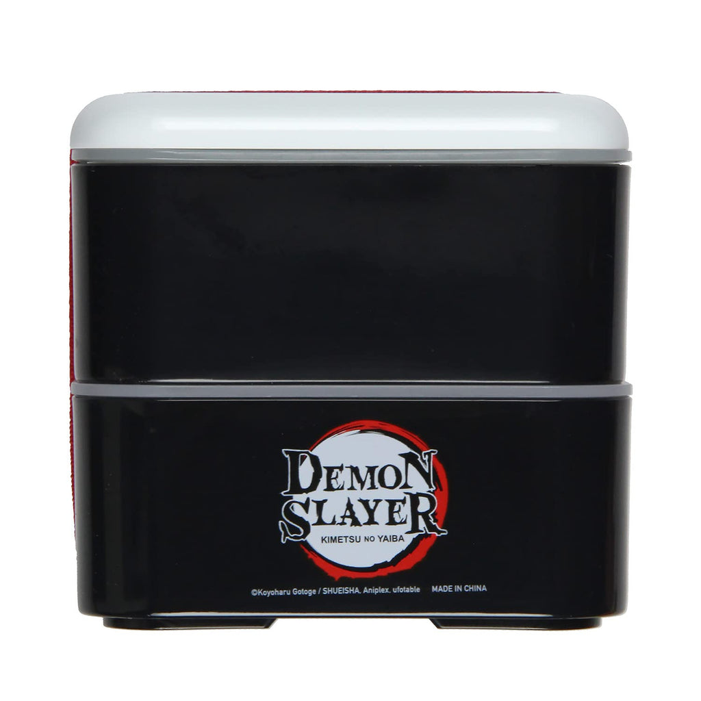 JUST FUNKY Demon Slayer Manga Anime Single Portion Compartment Bento Lunch Box 7"