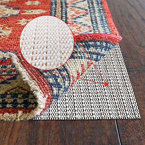 8x10 Non-Slip Rug Pad for Hardwood Floors - Durable Area Rug Gripper