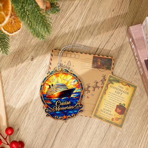 Cruise Christmas Ornaments 2026 - Funny Holiday Keepsake, Cruid 02