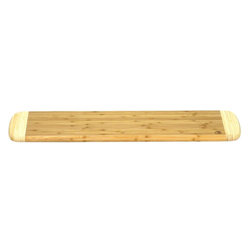 Totally Bamboo Palaoa Bread Serving & Cutting Board, Great for Charcuterie and Appetizer Spreads, 23" x 6"