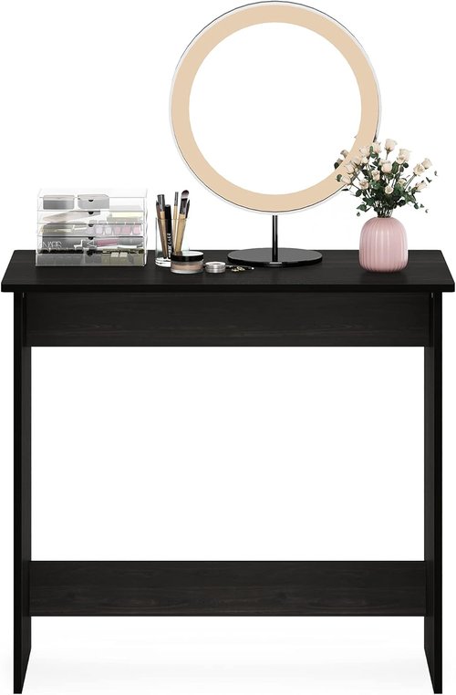 FURINNO Simplistic Study Table - Stylish Espresso Finish for Modern Workspaces