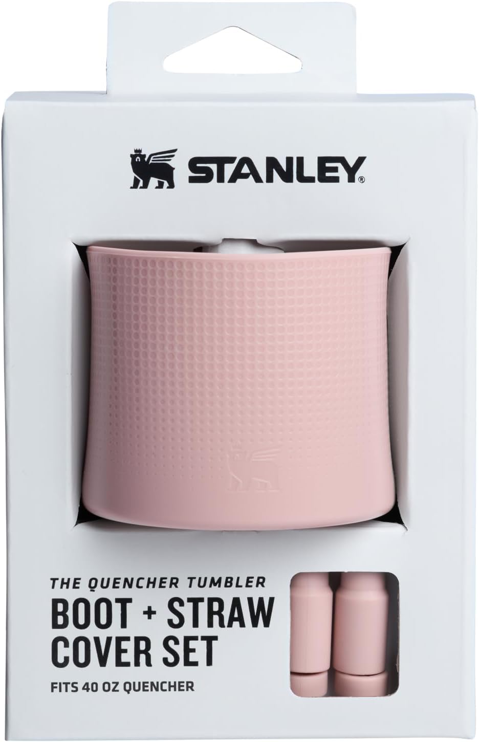 Stanley Quencher Boot & Straw Cover Cap - Anti-Slip Silicone Protector for Tumbler | BPA-Free Accessory Set