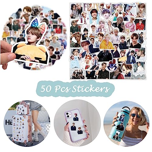 Fan Merch Gift Set: 55 Photocards, 50 Stickers, Pins, Lanyard & Accessories
