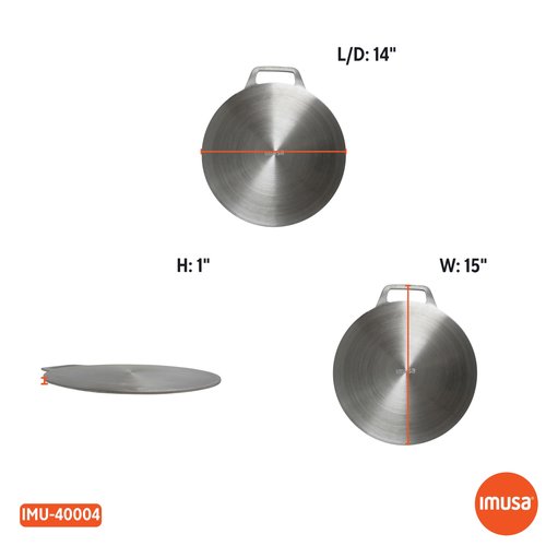 IMUSA 14in Aluminum Budare/Griddle