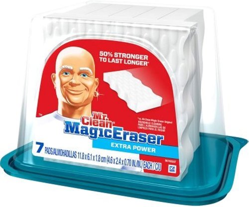 Mr Clean Magic Eraser Extra Power - 7 Count | Achieve a Deep, Noticeable Clean Effortlessly