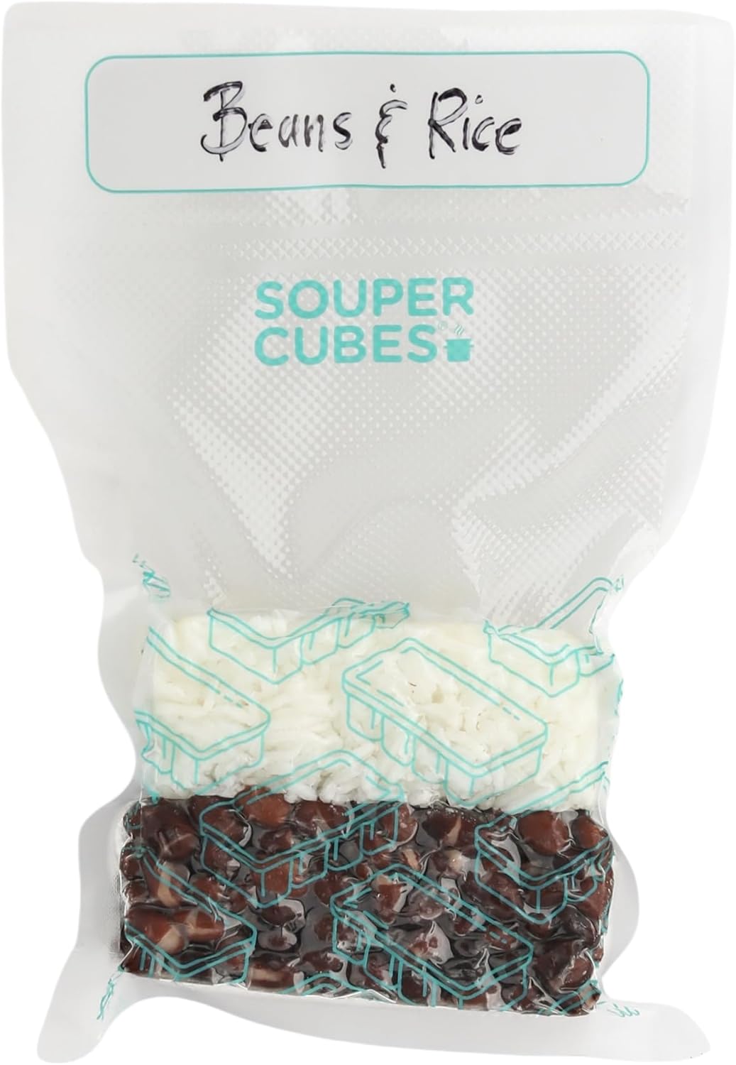 Souper Cubes Pint Vacuum Sealer Bags - 100-Count BPA-Free Precut for Meal Prep & Freezing | 6” x 10”