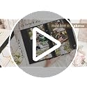 Large Linen Wedding Photo Album for 300 4x6 Horizontal Photos, Beige