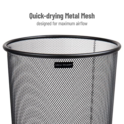 Metal Mesh Umbrella Stand - Multipurpose Entryway & Office Organizer