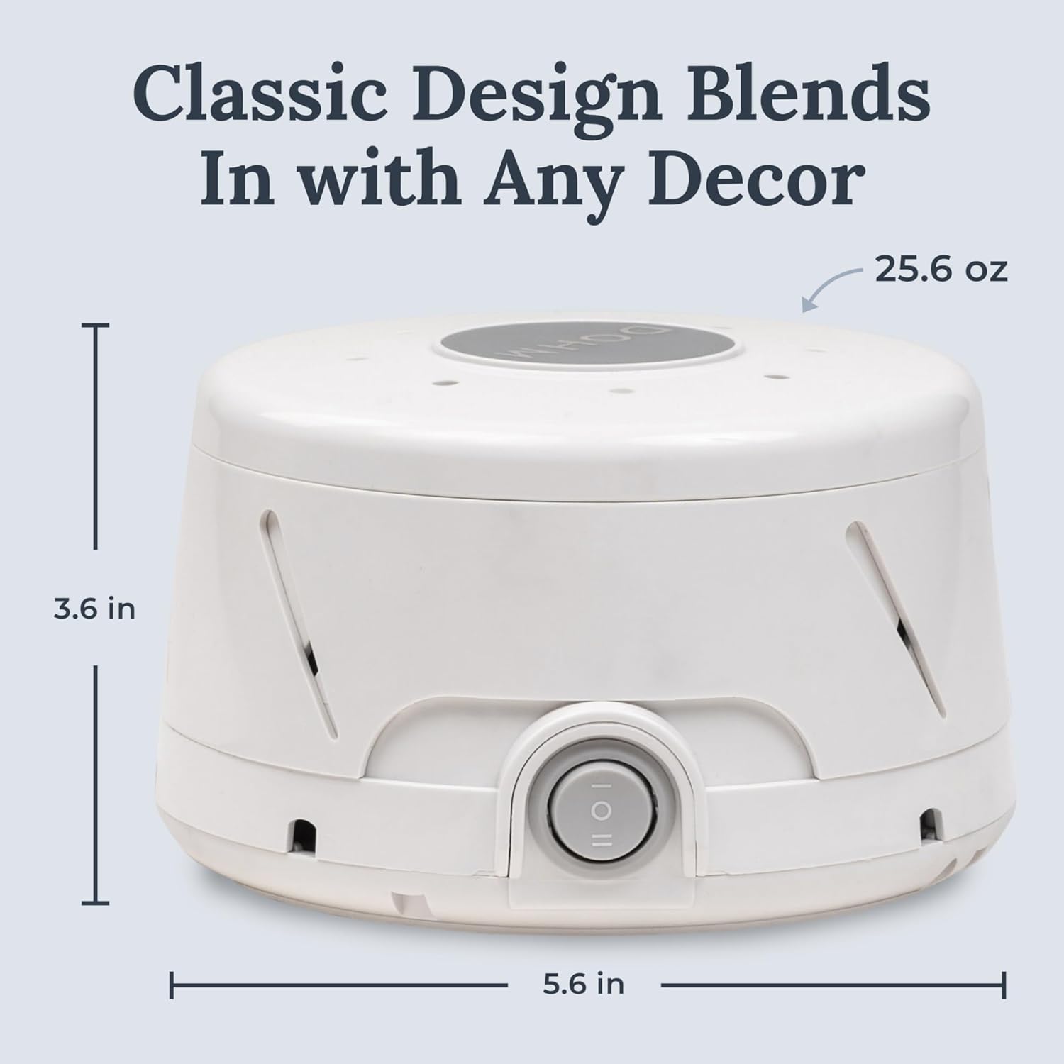 Yogasleep Dohm Classic White Noise Sound Machine - Soothing Natural Sounds for Sleep & Meditation