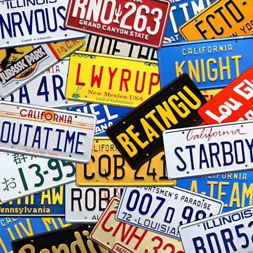Jaws 50th Anniversary Shark Autopsy Vanity Plate, Embossed Metal Sign