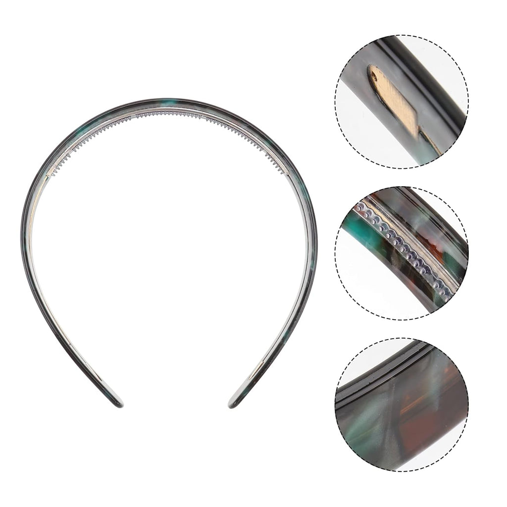 Uonlytech Hawksbill Pattern Headband - Non-Slip Hair Wrap Strips & Face Hairband | Stylish Korean Hair Accessory