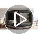 Indoor Privacy Twin Bed Tent Canopy - Blackout Sleep Space for Kids & Adults