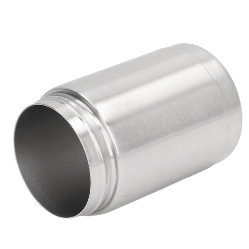 Can Cooler,Cold Insulation Can with Silicone Non Slip Bottom, Thermal Insulation Bottle with Built In Beer Bottle Opener (Steel Color)