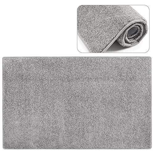 2x3 Feet Non-Slip Stair Landing Area Rug, Washable Self-Adhesive Floor Mat