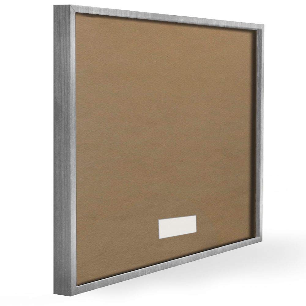 Stupell Industries Rhode Island Coastal Map Prudence Jamestown Newport, Designed by Daphne Polselli Gray Framed Wall Art, Grey