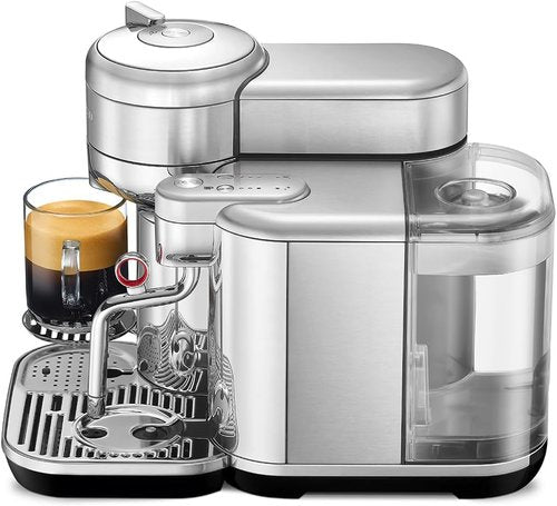 Breville Nespresso Vertuo Creatista Coffee & Espresso Maker - Brushed Stainless Steel Finish