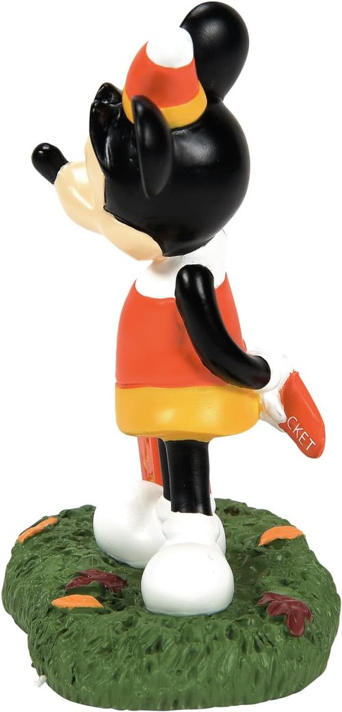 Department 56 Mickey Mouse Buys a Ticket Figurine - 3 Inch Halloween Village Accessory | Multicolor