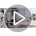 Lumbar Support Pillow for Office Chair - Ergonomic Memory Foam