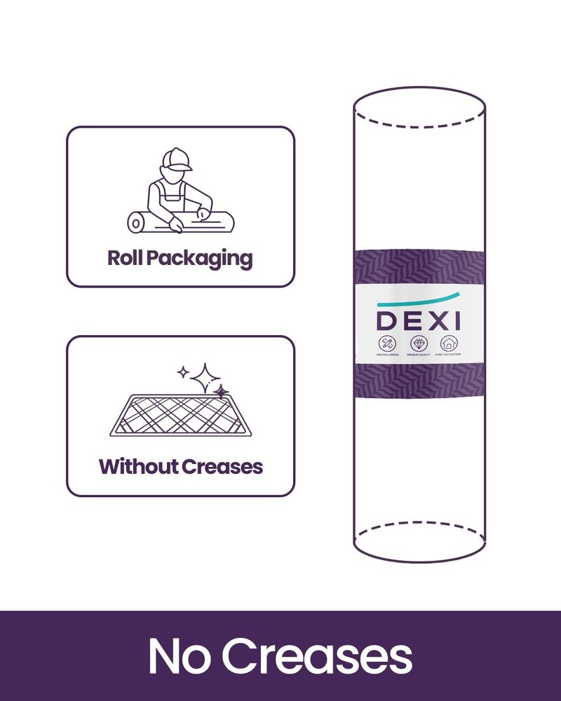 DEXI Front Door Mat Indoor Entrance, 3x5 Non Slip Entryway Doormat Dirt Trapper, Absorbent Entry Mats for Inside House, Patio, Porch, Light Beige