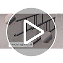 4-Tier Rolling Baker's Rack with Pull-Out Shelves, Microwave Kitchen Cart