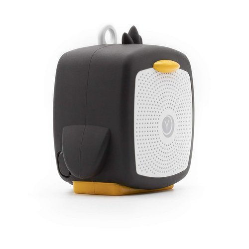 Yogasleep Pocket Baby Soother Penguin, White Noise Machine, 6 Soothing Sounds & Timer for Better Sleep, Includes Brown Noise & Lullabies, Compact Size for Travel & Child Safe, Must Have Registry Gift