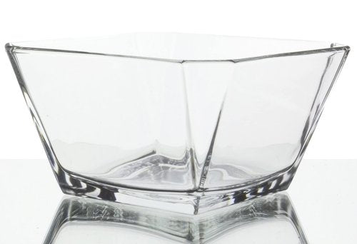 Red Co. London 10.25 Oz Tapered Clear Glass Mini Serving Bowl Set of 6 for Desserts, Snacks, Sauces