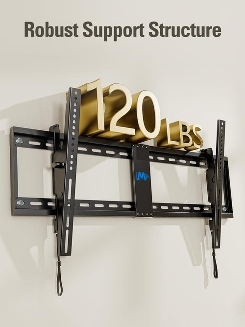 Mounting Dream TV Wall Mount - Tilting Bracket for 42-86" TVs | Level Adjustment, Max VESA 800x400mm, 120 LBS Capacity