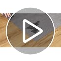 Waterproof Non-Slip Rug Pad for 9x12 Area Rugs, Low Profile Felt Cushion