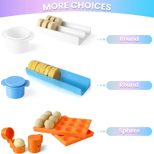 MITCHENIFY Cake Pop Mold Set - Round Sphere Press with Tray for Easy Home Baking | Perfect for Parties & Weddings