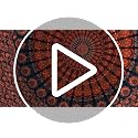 Organic Cotton Mandala Tapestry Wall Hanging - Twin Bedspread Throw