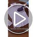 Jack & Rose Portable Travel Steamer Iron for Clothes, 1200W Handheld Mini Iron with Ceramic Panel