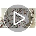 Donna Sharp Holiday Love Twin Quilt Set with Pillow Sham - Christmas Bedding