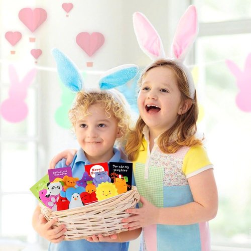 **Squishy Toys 28-Pack | Kawaii Squishies with Cards - Perfect Goodie Bag Stuffers & Party Favors for Kids 4-12**