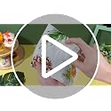 Oudain 6 Pack Christmas Round Tablecloth 84 Inch Holly Berry Cover for Holiday Dining