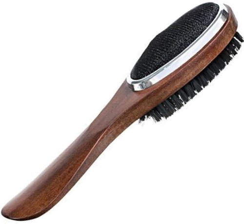 Home-it 3-in-1 Clothes Brush | Garment Care Lint Remover & Shoe Horn for Easy Cleaning